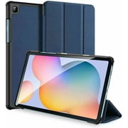 Samsung Galaxy Tab A7 Lite 8.7" 2021 Tablet Smart Leather Stand Flip Case Cover - Blue