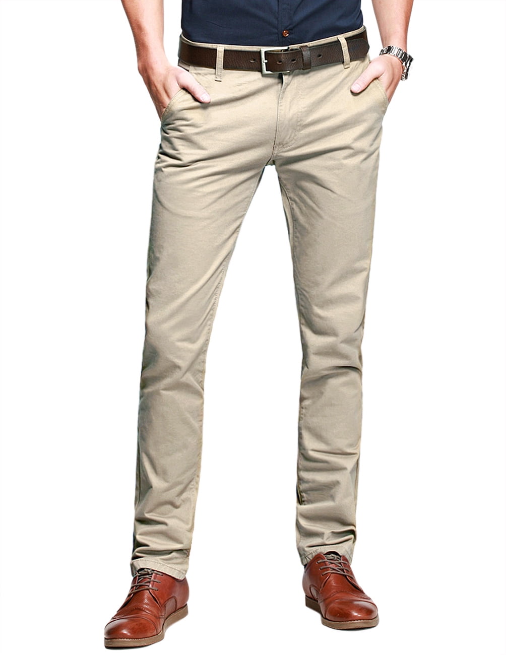 Matchstick Pantalon Élastique Confortable Décontracté pour Hommes