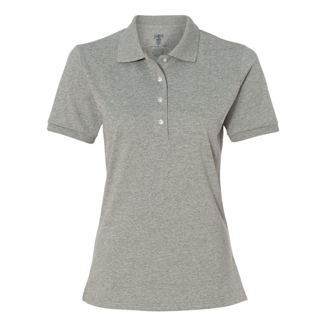 Jerzees Women Spotshield Polo Neck