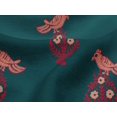 thumbnail image 4 of oneOone Viscose Jersey Fabric Leaves|Bird & Floral Block Decor Fabric Printed BTY 60 Inch Wide, 4 of 5