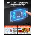 thumbnail image 3 of VEVOR 12 Volt Refrigerator, 42.3 QT/ 40L Car Fridge, Portable Ultra-Light EPP Freezer, APP Control Electric Compressor, 12V/24V DC, 14℉ to 50℉, for Truck Van RV SUV Boat Travel Camping, 3 of 9