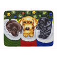 thumbnail image 1 of Carolines Treasures AMB1315RUG Bas de Noël Surprise Labrador Tapis en Mousse à Mémoire Lavable en Machine, 1 of 4