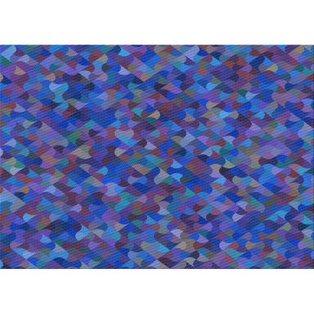 Ahgly Tapis Rectangulaire Lavable en Machine Intérieur Transitionnel Violet Améthyste Violet, 4 Pieds x 6 Pieds