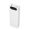 thumbnail image 4 of Portable Charger, Accurate  Battery Holder 3 Input Ports 10W Dual USB Output Wide Application with LCD Display for Mobile Phone Black,White, 4 of 7