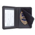 thumbnail image 1 of ASR Federal Black Bifold Leather ID Card and Badge Holder Police Gear, Shield, 1 of 8