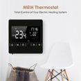 thumbnail image 3 of Thermostat Intelligent à Écran Tactile LCD pour la Maison, Système de Chauffage au Sol Électrique Programmable, Thermorégulateur, Contrôleur de Température CA 85, 3 of 7