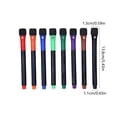 thumbnail image 3 of Usloyux Erasable Whiteboard Markers, 8-Pack Magnetic Dry Erase Markers, Large Capacity Low-Odor Whiteboard Pens, Colorful Gel Ink Pens for Teachers Classroom Office HomeSchoolSupplies, 3 of 6