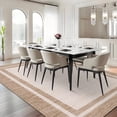thumbnail image 3 of Bordered Washable Area Rug,Hallway Runner Rug,Washable Rug with Non-Slip Backing Stain Resistant Easy Cleaning Floor Cover for Dining Room, Living Room, Bedroom, 3 of 6