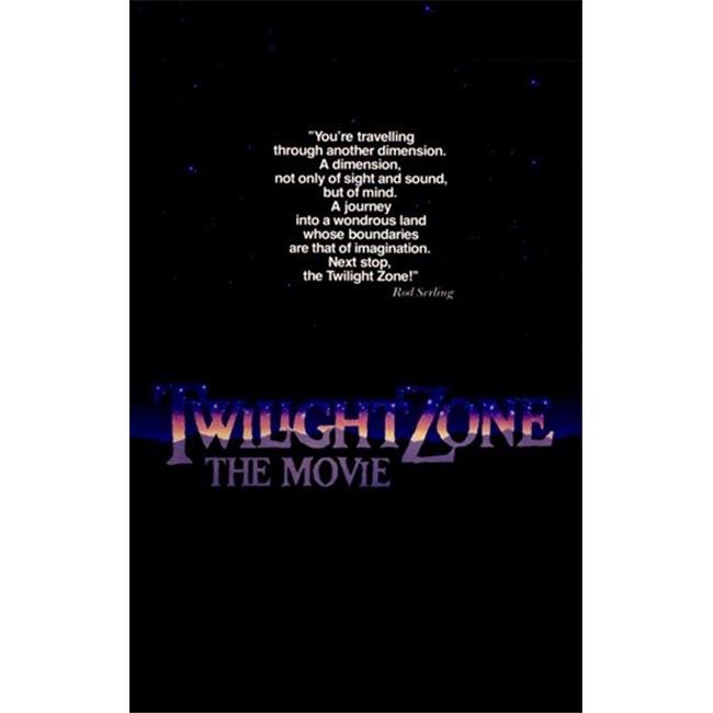 Posterazzi MOV359876 Twilight Zone Affiche du Film - 11 x 17 Po
