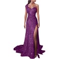 thumbnail image 2 of TIMIFIS Women's Sequined Sleeveless Party Cocktail Evening Prom Gown Mermaid Maxi Long DressFall, 2 of 6