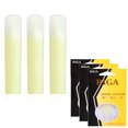 thumbnail image 1 of Yeacher RIGA 3pcs Soprano Saxophone Resin Reed Sax Resin Reed Saxophone Accessories Strength 2.5, 1 of 8