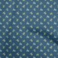 thumbnail image 1 of oneOone Viscose Chiffon Navy Blue Fabric Tortoise Sewing Craft Projects Fabric Prints By Yard 42 Inch Wide, 1 of 5