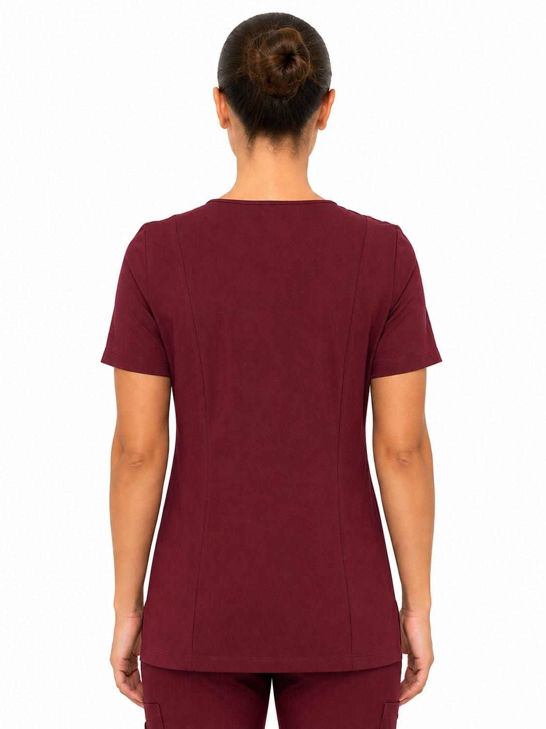 Haut de blouse médicale à col en V pour femmes FLEX SCRUBS