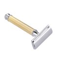 thumbnail image 2 of Ensemble de Rasoir à Double Tranchant Rasoir de Sûreté pour Barbe avec Base de Rasoir Couvre-Protecteur Élimination de la Moustache Outil de Rasage à la Mode Durable et Durable, 2 of 8