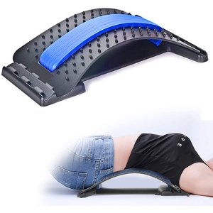 Back Stretcher,Back Massager,Lumbar Stretcher, Multi-Level Back Massage Stretcher Device