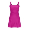 thumbnail image 5 of DGMIOCS Women's Ruffled Bikini Modest Two Piece Hot Pink S, 5 of 5