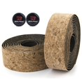 thumbnail image 4 of Bgsha Handlebar Tape Natural Tan Brown Road Race Track Drop Bar Bike, 4 of 10