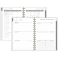 thumbnail image 4 of 2026 Mead® Blurred Floral Pink Small Weekly Clear Poly Cover Planner, 4 of 6