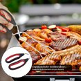 thumbnail image 4 of Transemion 2x Steel BBQ Tongs Impact-resistant Non-deformable TPR Handle For Comfortable Grip Barbecue, 4 of 6