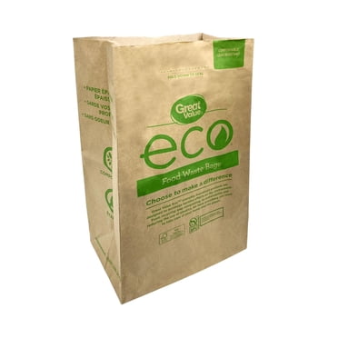 Great Value Leak Resistant Food Waste Bags, 32L , 5bags