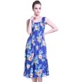 thumbnail image 4 of Womens Hawaiian Tank Elastic Luau Dress Hibiscus Patterns, 4 of 9