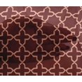 thumbnail image 4 of oneOone Viscose Chiffon Fabric Quatrefoil Block Print Sewing Fabric BTY 42 Inch Wide, 4 of 4
