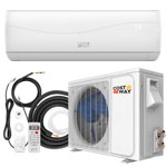 Costway 12000 BTU Mini Split Air Conditioner &Heater 20 SEER2 115 V Wall-Mounted AC Unit