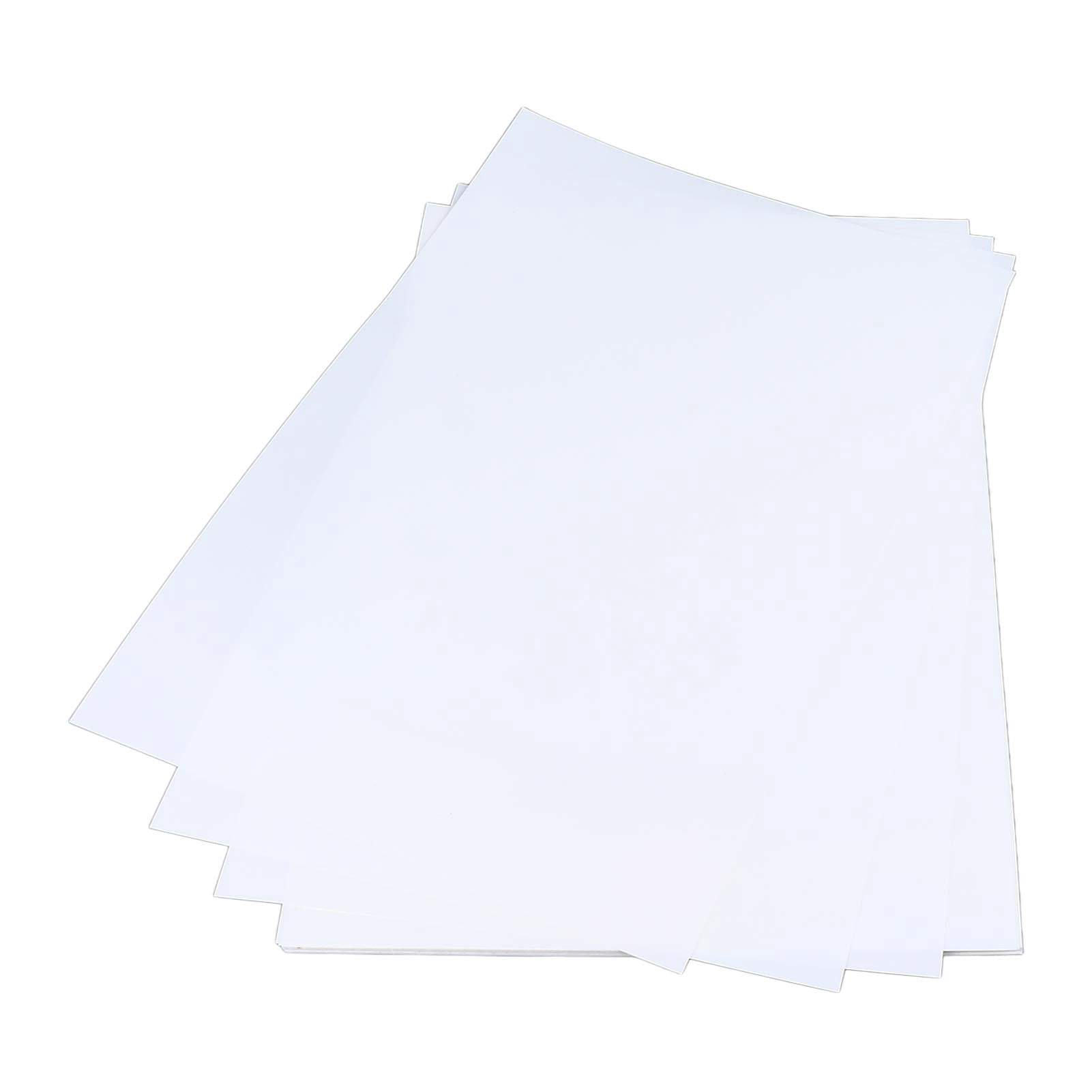 Paper 20 Sheets Holographic Sticker Paper Transparent  Self Adhesive Glossy Sticker Paper For Inkjet Printer