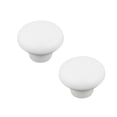thumbnail image 1 of Era Ceramic Knob 8-Pack White, 1 of 6