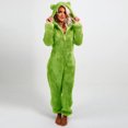 thumbnail image 2 of Pyjama Chaud pour Femmes Hiver Femmes Combinaison à Capuche à Manches Longues Pyjama Décontracté Hiver Chaud Combinaison de Nuit Pyjama à Manches Longues pour Femmes Combinaisons à Manches Longues pour Femmes, 2 of 8