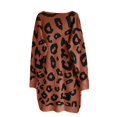thumbnail image 5 of CEHVOM Chandails pour Femmes Mode Cardigan Imprimé à Manches Longues Chemisier à Poches pour Dames Hauts Liquidation, 5 of 5