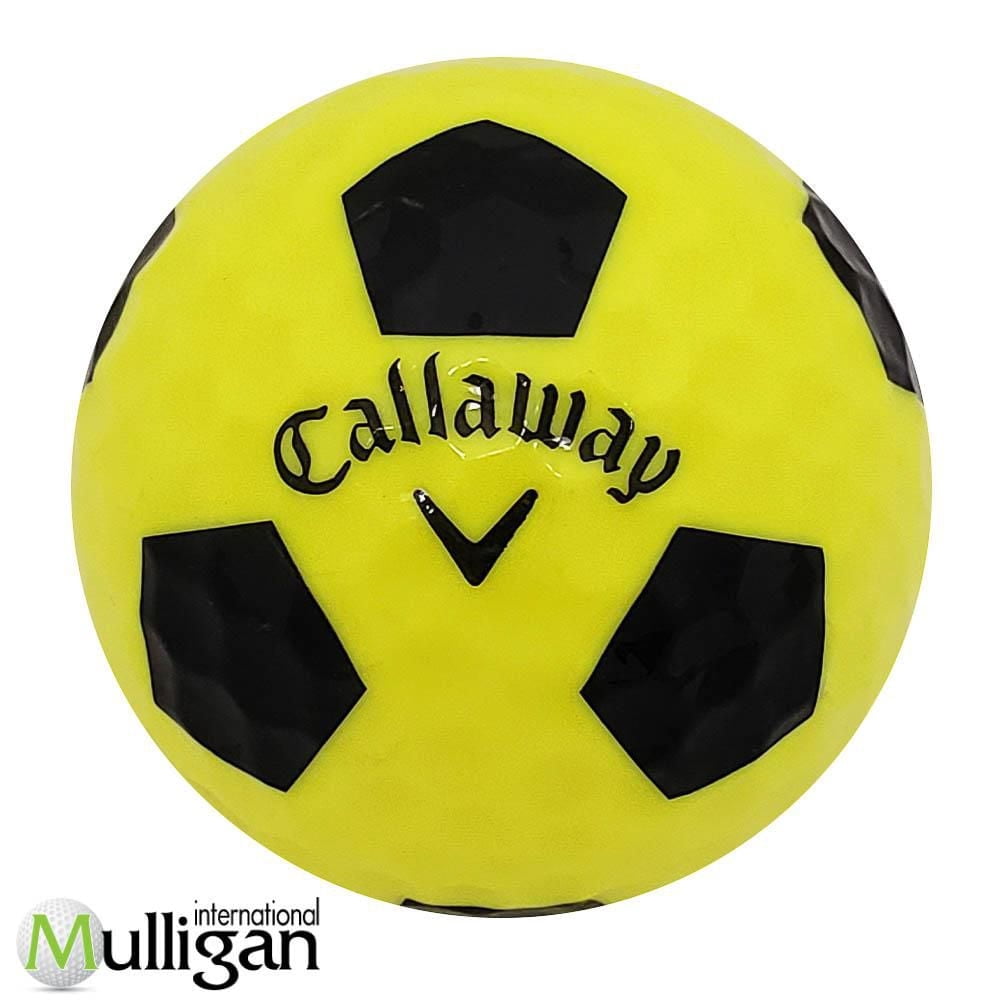 Mulligan - 48 Callaway Chrome Soft Truvis 4A Recycled Used Golf Balls, Yellow