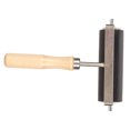 thumbnail image 1 of Rubber Roller, Metal Frame Wooden Handle Rubber Brayer Roller  For Printmaking, 1 of 8