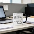thumbnail image 4 of Funny Coffee Mug Humorous Quote Ceramic Cup with Black Rim and Handle, 11 oz Dishwasher Microwave Safe Drinking Cup, 4 of 6