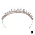 thumbnail image 1 of Couronne en Strass Couronne de Mariée Diadème de Mariage Alliage Cheveux pour Femmes R8J9, 1 of 9
