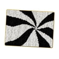 thumbnail image 3 of Tapis Brodé Loquet Crochet Crochet Fabrication de Tapis Bricolage Coussin Tapis, 3 of 9