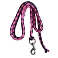 thumbnail image 3 of jinwen Horse Lead Rope Horse Leash Rope Horse Leading Rope Rein for Dog, Sheep, Pet 2.5m Pink and Black, 3 of 9