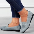 thumbnail image 2 of HBFAGFB Chaussures Décontractées pour Femmes Confortables et Simples à Semelle Plate à Enfiler Femmes Gris Taille 39, 2 of 7