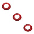 thumbnail image 4 of Transemion 5M Line Car Van Interior Decor Red Point Edge Gap Door Panel Molding N red 3Set, 4 of 6