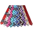 thumbnail image 4 of TopTie Unisex Necktie Solid Color Pink Skinny Tie, 4 of 7