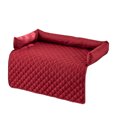 thumbnail image 1 of Maytalsory Lit pour Animal Résistant à l'Eau Lit pour Animal Sec et Confortable avec Lit Résistant à l'Eau Lit Imperméable pour Chien Matelas Rouge 90*120, 1 of 6