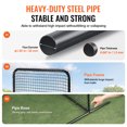 thumbnail image 4 of KFFKFF L Screen for Baseball Batting Cage, Safety Screen Measuring 7x7 ft for Baseball and Softball, Portable Body Protector Batting Screen with Ground Stakes and Carry Bag, Robust Pitching Net, 4 of 9