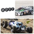 thumbnail image 2 of Baohd 4pcs 27mm Drift Tire Metal Wheel Rim Compatible With 1/28 Wltoys K969 Drift Wheel For RC RC red 1Set, 2 of 6