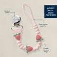 thumbnail image 3 of Itzy Ritzy Itzy Strap Plus Fraise Attache-suce pour nourrissons, 0 mois et plus, 3 of 4