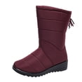 thumbnail image 2 of Bottes de Neige Imperméables Chaudes à Franges pour Femmes, 2 of 5