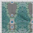 thumbnail image 2 of Soimoi Crepe Silk Fabric Geometric Check,Lily & Panel Fabric Prints by Yard 42 Inch Wide, 2 of 3