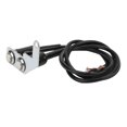 thumbnail image 3 of ANGGREK Handlebar Headlight Switch, Stainless Steel Fog Light ON OFF Switch Safe Protections Universal Rustproof Waterproof For ATV Electric Bike  , 3 of 8