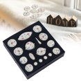 thumbnail image 1 of 1:12 Tea Set, Mini Tea Set,  Simulation Appearance, Light Weight For Home Kids, 1 of 8