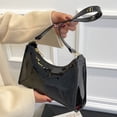 thumbnail image 2 of Sac de Poitrine en Cuir PU Sac de Déplacement Impression Mode Exquis Simple pour Hommes Femmes, 2 of 9