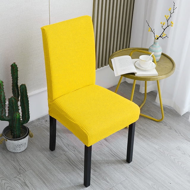 Thickened Universal Chair Cover, Elastic Dining Chair Protector for Household & Hotel Use, Easy to Clean, Conjoined Sleeve Design for Secure Fit & Improved Efficiency